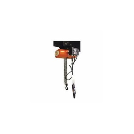 Cm Motor Driven Trolley, 1Speed Powered, Series 635, 3 Ton, Fits Beam Flange Width 714 To 918 9590